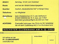 61. CA Hengersberg Frühjahr 2003 (1)