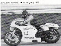 Roth Hans Yamaha 750 SRing 1981